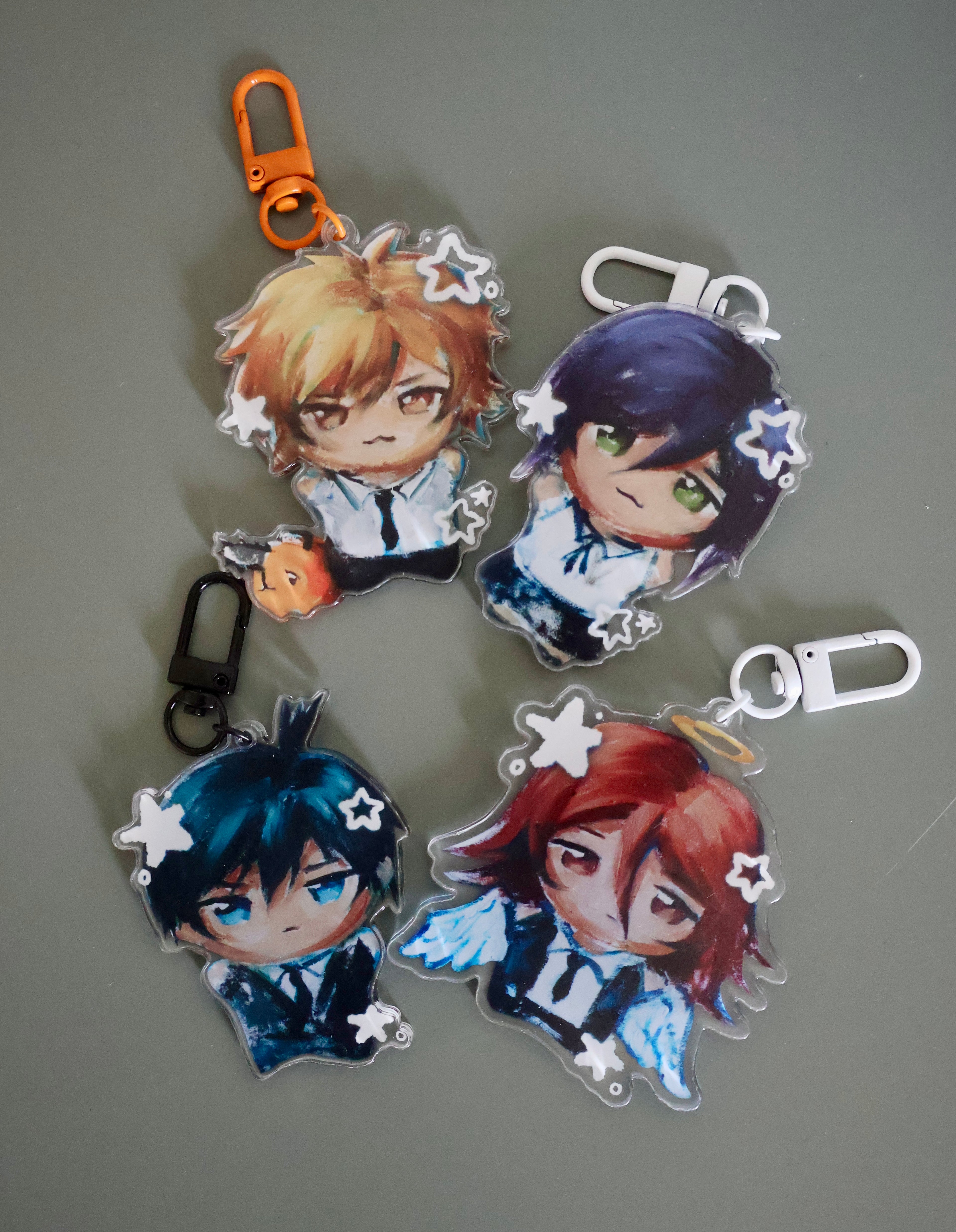 chainsaw man oil charms